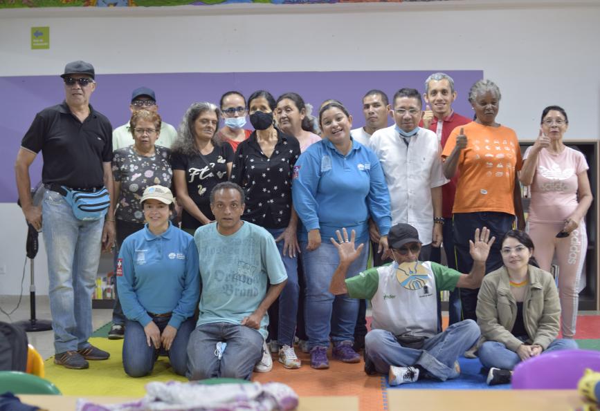 World Mosquito Program staff with the Different Reading group members