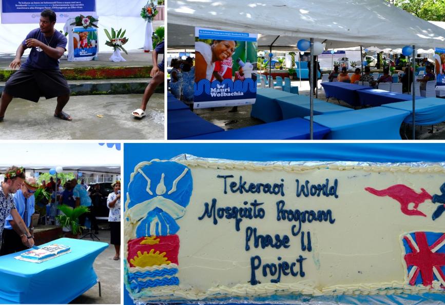 Pictures from the opening ceremony of the World Mosquito Program's phase 2 in Kiribati
