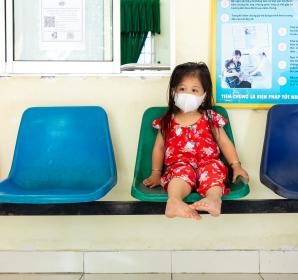 Girl in the waiting room, Vietnam